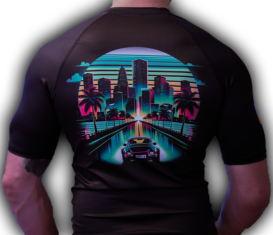 Miami Vice Rash Guard (Short Sleeve)