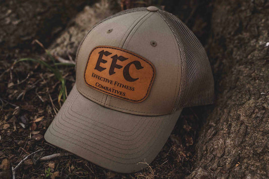EFC Leather Patch Hat