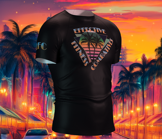 Miami Vice Rash Guard (Short Sleeve)